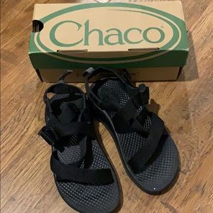 Like New Black Chaco Sandals